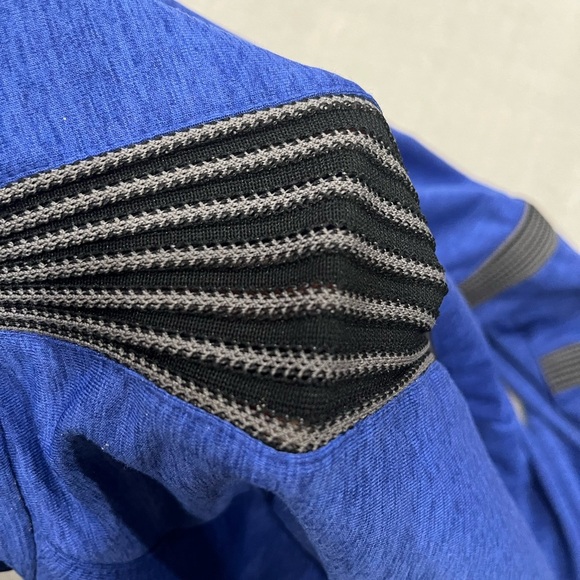 [M]Horse Pilot Teal Long Sleeve Performance Jersey Zipper Details - Picture 8 of 13